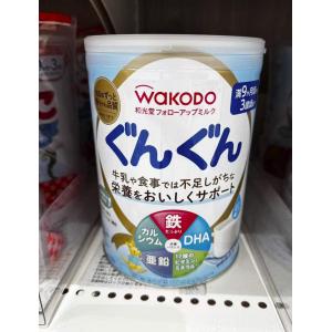 和光堂WAKODO 二段奶粉 蓝色罐...