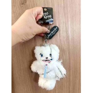 日本USJ 万圣节恐怖熊限定 白熊挂件