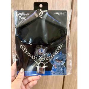 日本USJ 万圣节恐怖熊限定 朋克项...