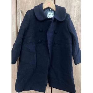 特价：MIKIHOUSE 日本制 加厚有夹层儿童呢子大衣 仅110cm