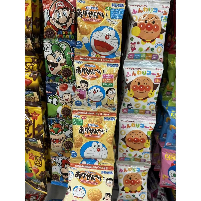 桃哈多TOHATO面包超人四连包零食多口味可选（包税线路可发）