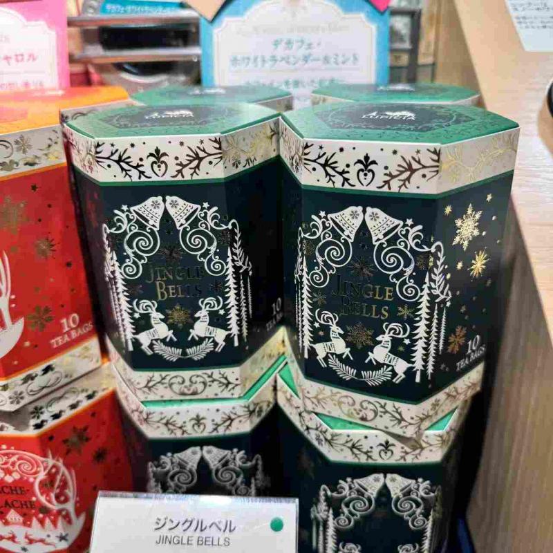 代购茶类：lupicia绿碧茶园 2025年圣诞限定 香槟（无酒精）葡萄香红茶 盒装茶包 2.5g*10个茶包（缺货退款）