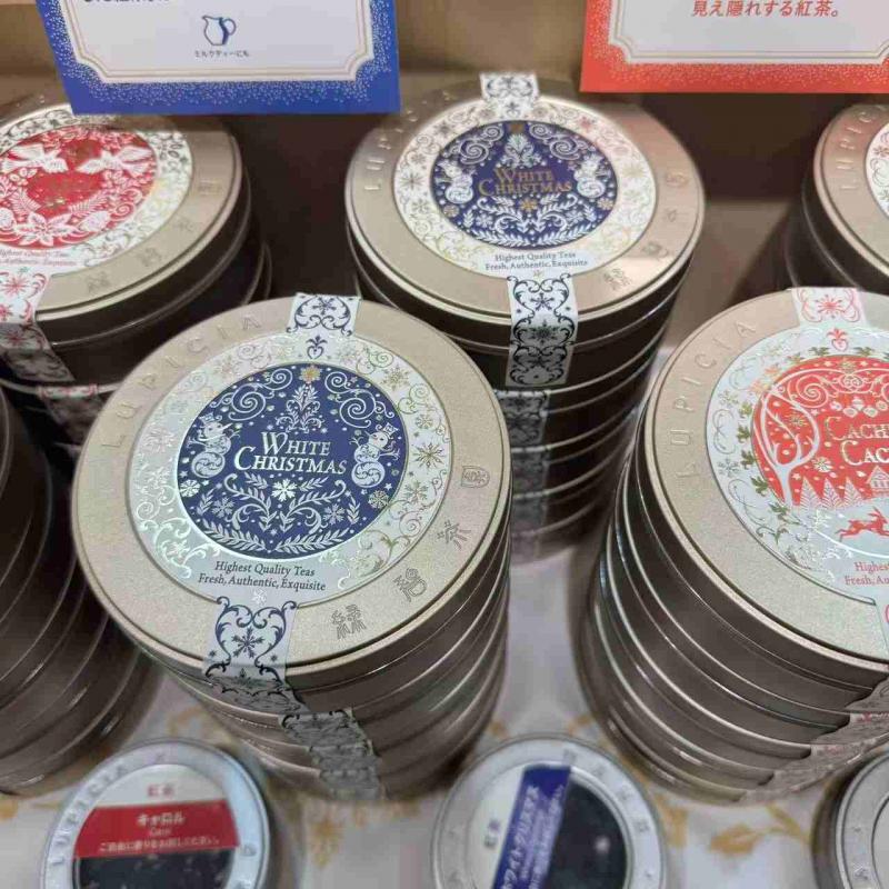 代购茶类：lupicia绿碧茶园 2025年圣诞限定 白巧克力坚果红茶 限定罐装 50g（缺货退款）
