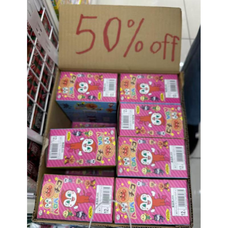 临期半价：面包超人 巧克力棒棒糖 12个装 （赏味期限2025年12月）