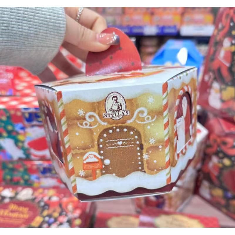 日本STELLAS 圣诞限定 甜品盒包装饼干巧克力礼盒 11枚入（任意路线可发）