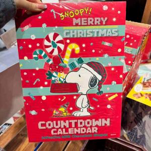 史努比 圣诞倒计时日历巧克力 24个...