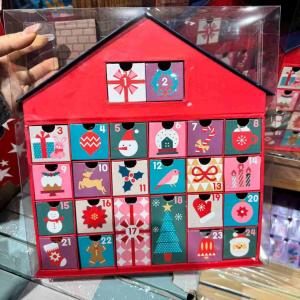 圣诞房子倒计时日历巧克力糖果 24个...