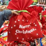 NS红色圣诞口袋 零食福袋 5个入（...