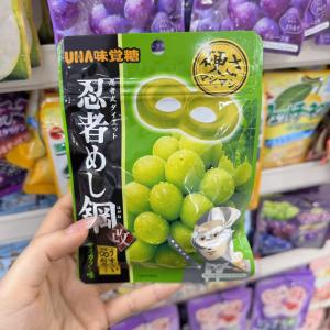 UHA味觉糖忍者米钢青提味硬糖45g...