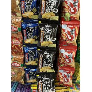 卡乐比CALBEE 坚脆四连包薯片黑胡椒味60g（包税线路可发）