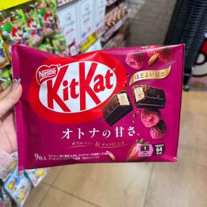 雀巢NESTLE KitKat奇巧巧克力威化夹心饼干 双重莓果坚果味 9枚入（只能发邮政）