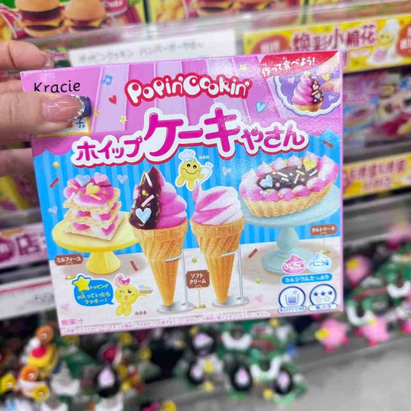 日本kracie食玩 盒装可食玩具 奶油蛋糕店 27g