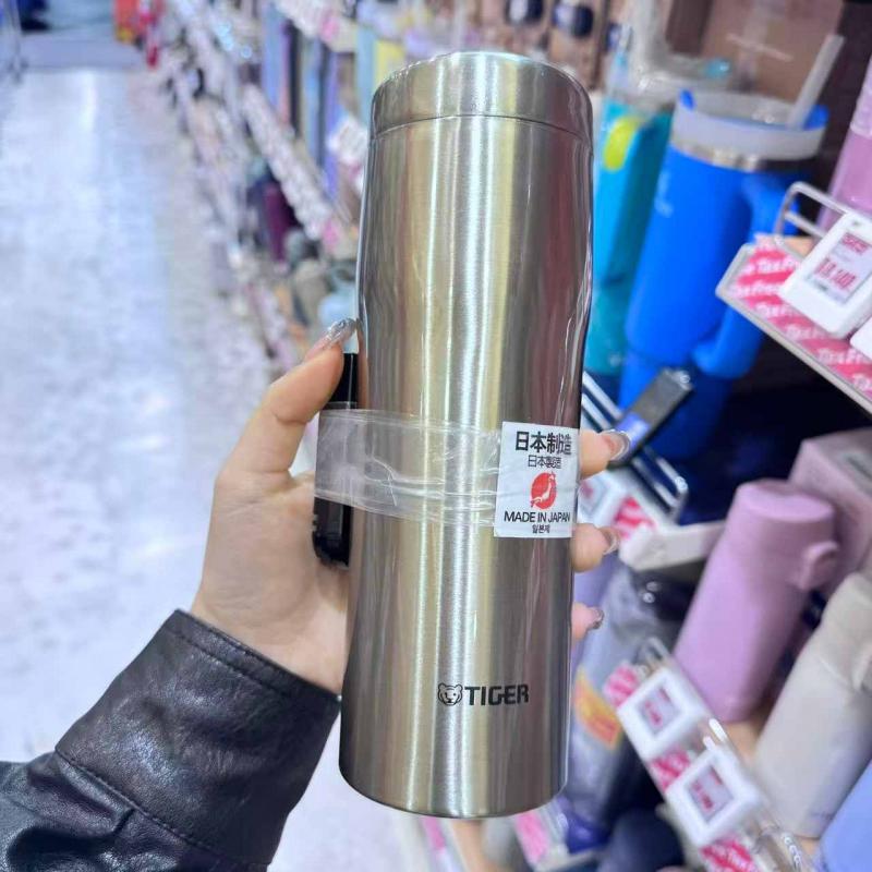 虎牌TIGER 日本制 保温杯 MJF-A048 480ml 钢色