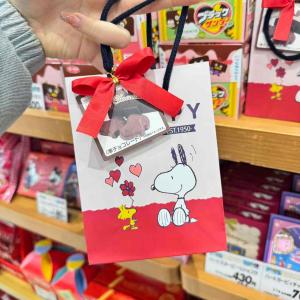 史努比情人节限定 手提袋包装巧克力 ...