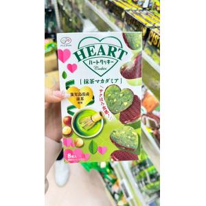 不二家FUJIYA 抹茶夏威夷果心型曲奇 8枚入（建议发邮政）