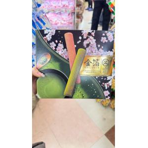 金箔蛋糕棒 6个入 抹茶味3个樱花味...