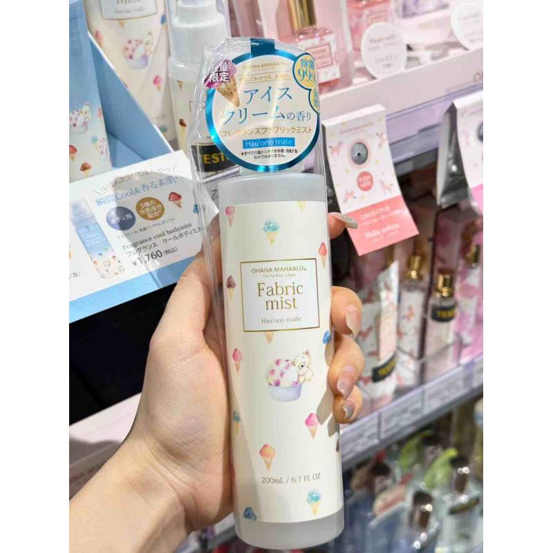 日本ohana mahaalo 限定发售 奶油冰淇淋 室内芳香除菌喷雾 200ml（缺货退款）