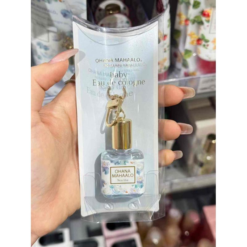 日本ohana mahaalo 限定发售 睡莲 钥匙扣迷你香水 10ml（缺货退款）
