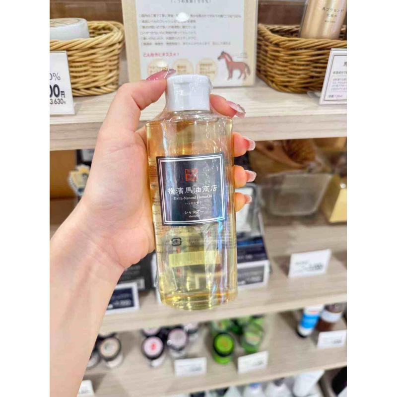 横滨马油商店 黑标薄荷清爽洗发水 200ml