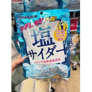悠哈UHA味觉糖 碳酸气泡咸味硬糖 66g（任意路线可发）