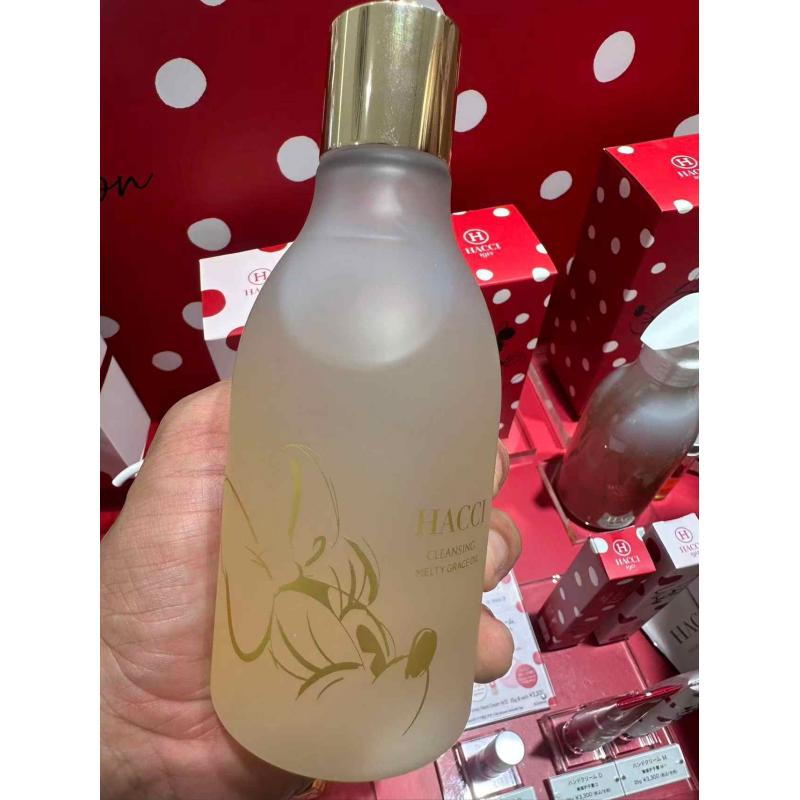 代购：hacci 数量限定 迪士尼米妮联名 净澈卸妆油 200ml