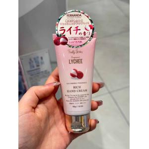 日本Fernanda 期间限定 荔枝味 滋润护手霜 50g