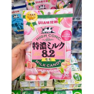悠哈UHA味觉糖 特浓白桃牛奶糖硬糖 70g（任意路线可发）