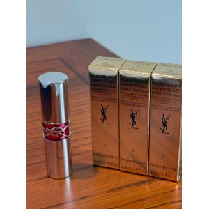 《入库后提交辽宁仓包邮专线》现货:YSL圣罗兰粉银管口红 圆管莹亮纯魅镜面唇膏 3.2g（21年年末产）