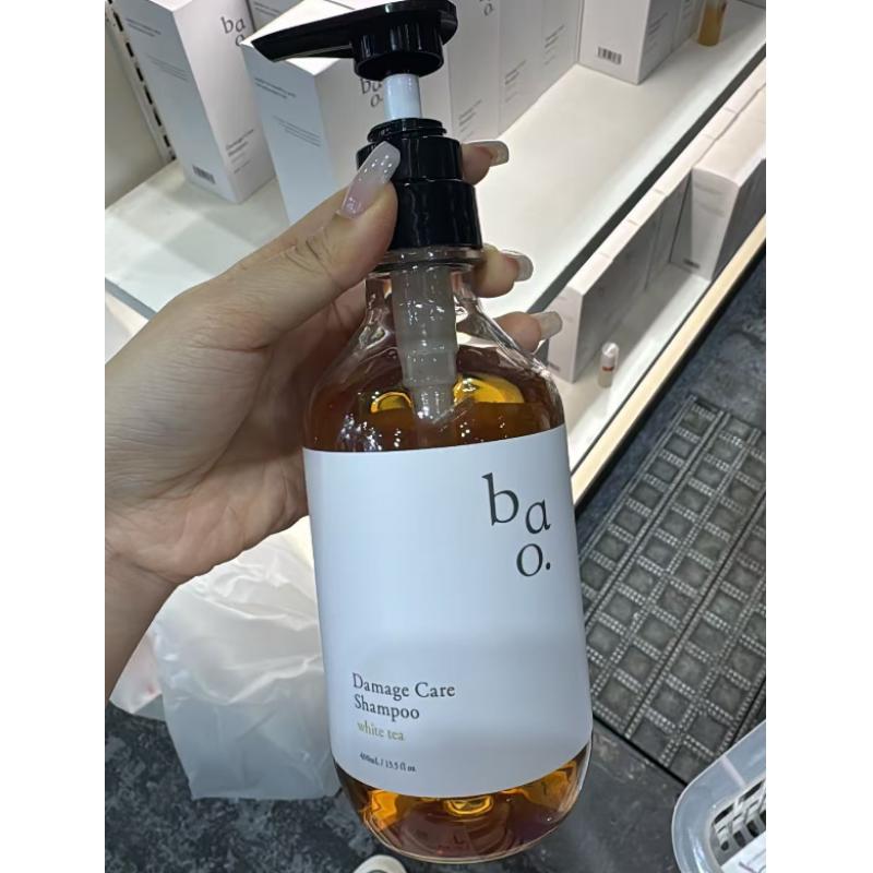 美博展特价：BAO 氨基酸修护洗发水 大容量 白茶香400ml