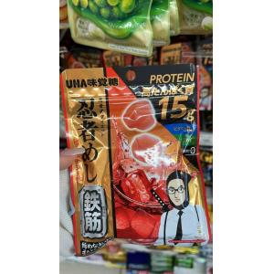UHA味觉糖 忍者眼镜软糖 铁筋 红色能量饮料味软糖 82g